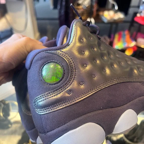 Air Jordon 13 Retro - Dark Raisin Purple Size 8Y